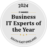 SME News IT Awards badge - Business IT Experts of the Year 2024 - South East England