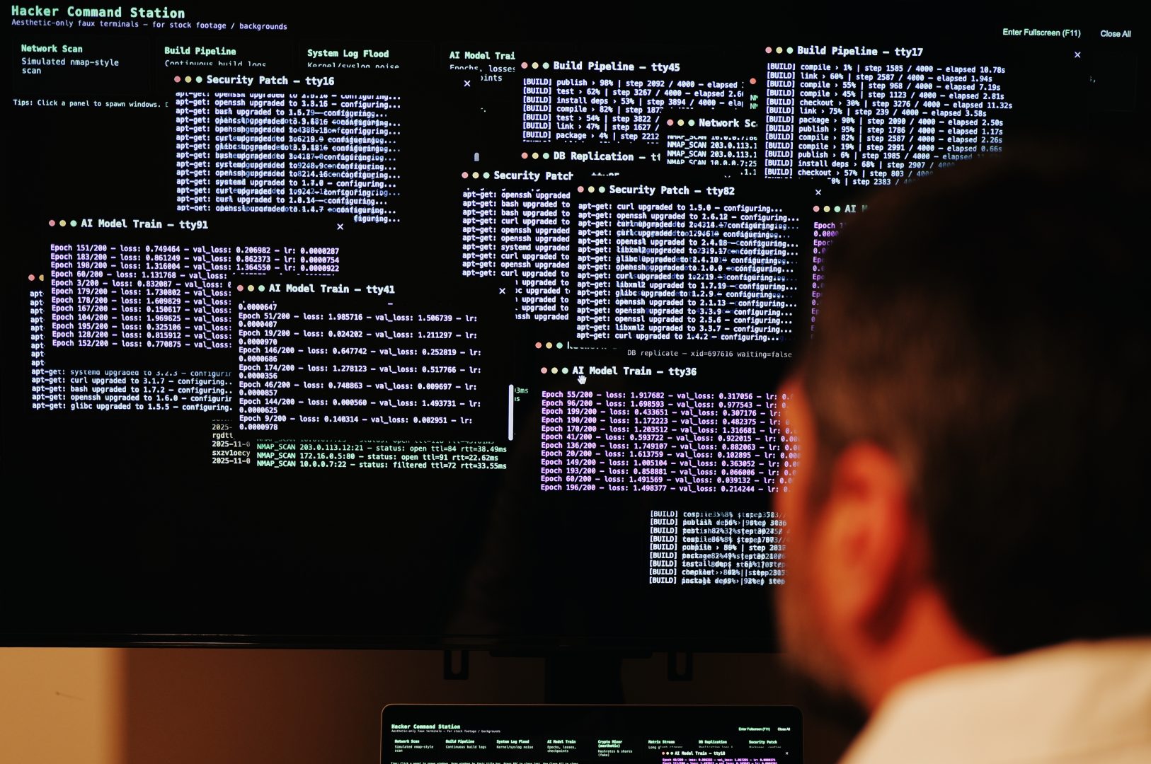 Cyber security analyst conducting a Penetration test